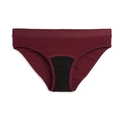 TomboyX First Line Period Bikini - Black Cherry Fashion