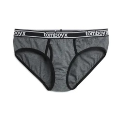 TomboyX Iconic Briefs - Charcoal Logo Sale
