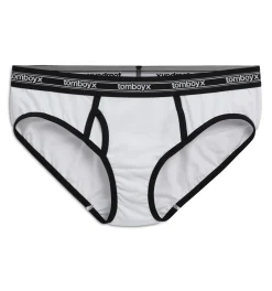 TomboyX Iconic Briefs - Retro White Clearance