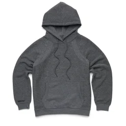 TomboyX Inside Out French Terry Hoodie - Heather Grey Discount