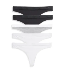 TomboyX Lightweight Thong 5-Pack - Neutral Best