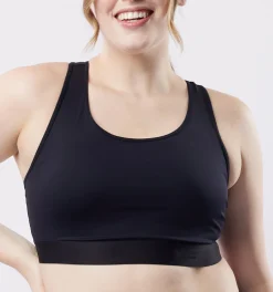 TomboyX Racerback Compression Top - Black Online