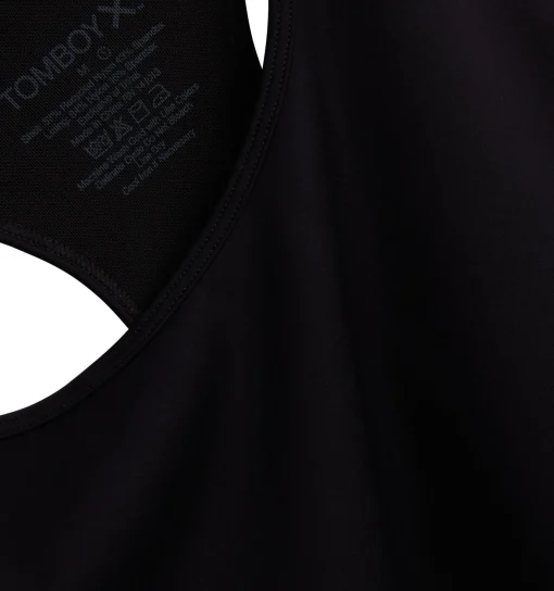 TomboyX Racerback Compression Top - Black Online