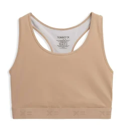 TomboyX Racerback Compression Top - Chai New