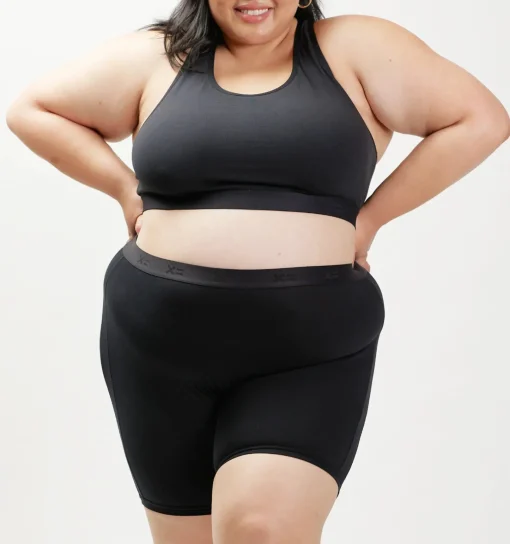 TomboyX Racerback Soft Bra - Progress Pride Stripes Best