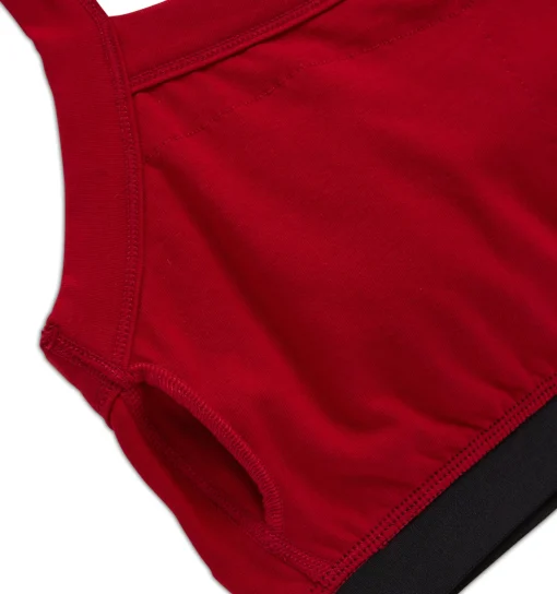 TomboyX Scoop Soft Bra - Lucky Red Hot