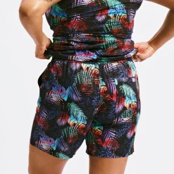 TomboyX Swim 7" Heritage Board Shorts - Palm Dreams Clearance