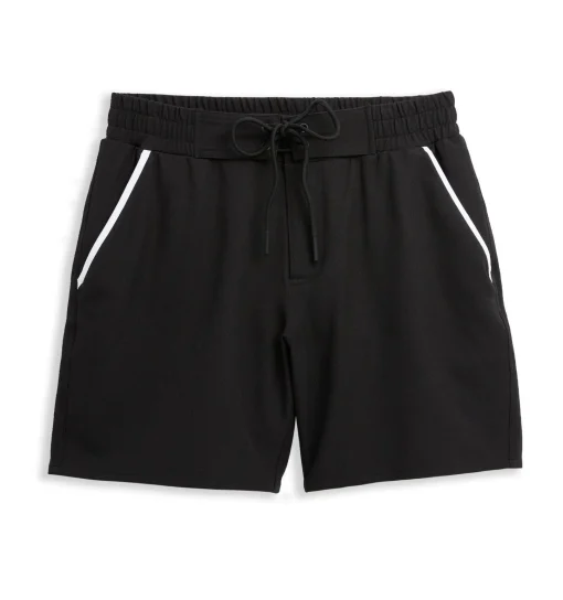 TomboyX Swim 7" Heritage Board Short - Black Novelty Outlet