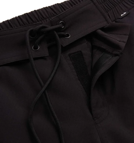 TomboyX Swim 7" Heritage Board Short - Black Best