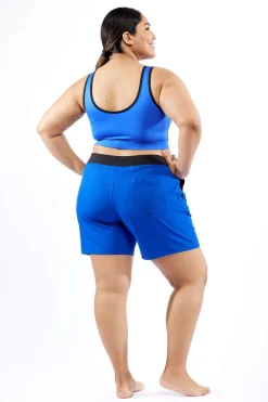 TomboyX Swim 7" Heritage Board Short - Royal Online