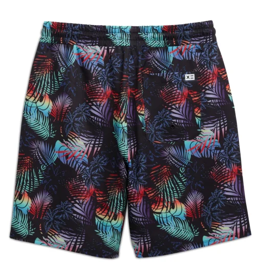 TomboyX Swim 9" Lined Board Shorts - Palm Dreams Best