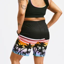 TomboyX Swim 9" Lined Board Shorts - Hawaiian Heat Outlet