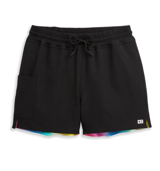 TomboyX Swim 5" Reversible Board Short - Melting Rainbow New
