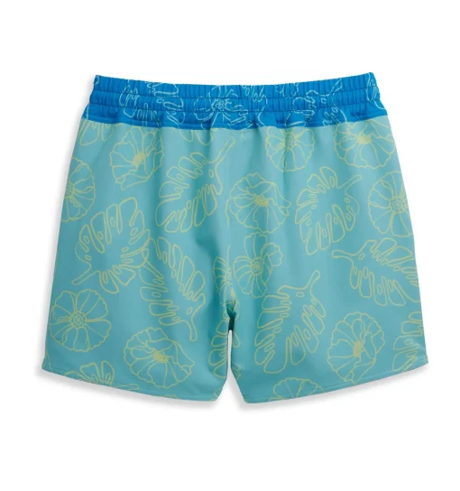 TomboyX Swim 5" Reversible Board Short - Keep Palm Outlet