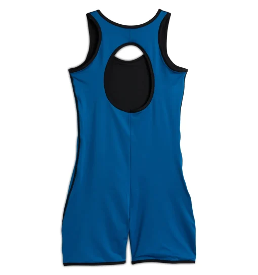 TomboyX Swim 6" Reversible Sleeveless Unisuit - Marina Blue Best