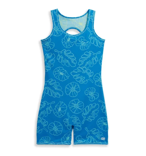 TomboyX Swim 6" Reversible Sleeveless Unisuit - Keep Palm New