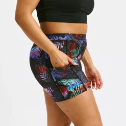 TomboyX Swim 4.5" Shorts - Palm Dreams New