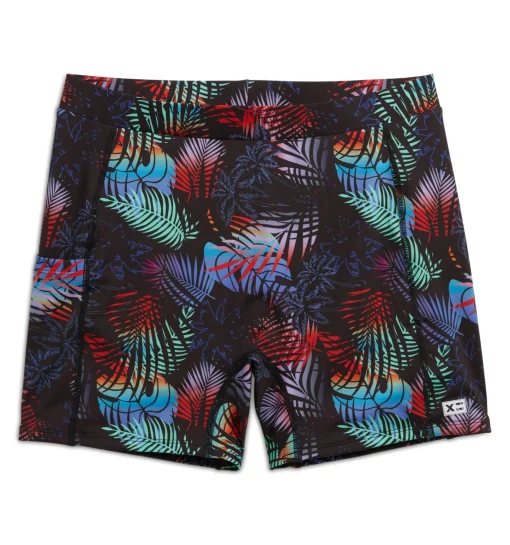 TomboyX Swim 4.5" Shorts - Palm Dreams New