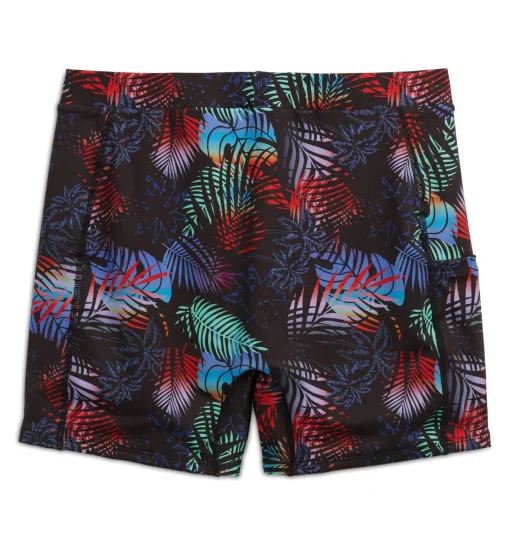 TomboyX Swim 4.5" Shorts - Palm Dreams New