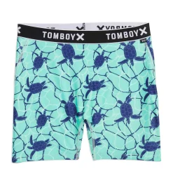 TomboyX Swim 4.5" Shorts - Save the Turtles Online
