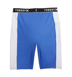TomboyX Swim 9" Shorts with Pocket - Tide Colorblock New