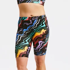 TomboyX Swim 9" Shorts with Pocket - Making Waves Hot