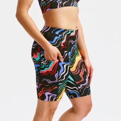 TomboyX Swim 9" Shorts with Pocket - Making Waves Hot