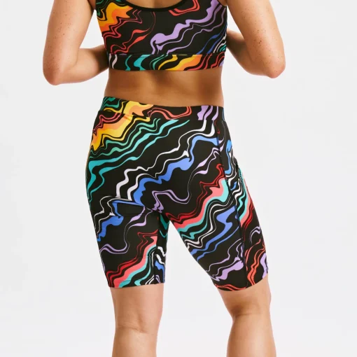 TomboyX Swim 9" Shorts with Pocket - Making Waves Hot