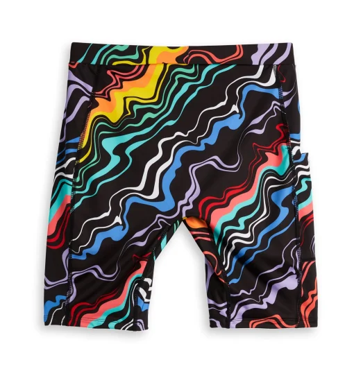 TomboyX Swim 9" Shorts with Pocket - Making Waves Hot