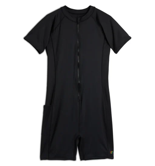TomboyX Swim 6" Unisuit - Black Fashion