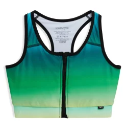 TomboyX Swim Racerback Zip Top - Under the Surface Sale