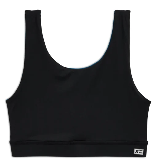 TomboyX Swim Reversible Sport Top - Marina Blue Discount