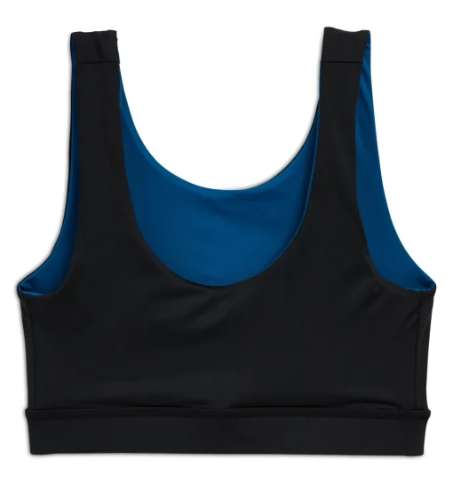 TomboyX Swim Reversible Sport Top - Marina Blue Discount