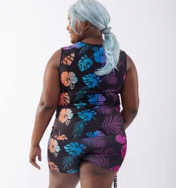 TomboyX Swim Tank - Tropadelic New