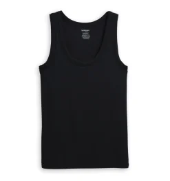 TomboyX Tank Bra Top - TENCEL™ Modal Black Fashion