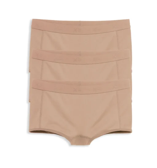 TomboyX Tucking Boy Shorts 3-Pack - X= Chai Hot