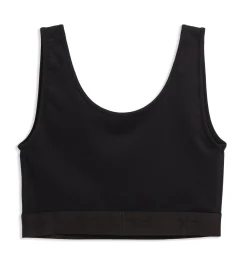 TomboyX V Neck Compression Top - Black Best