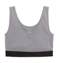 TomboyX V Neck Compression Top - Ultimate Gray Clearance
