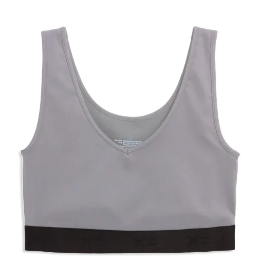 TomboyX V Neck Compression Top - Ultimate Gray Clearance