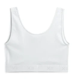 TomboyX V Neck Compression Top - White Discount